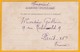 1905 CP Du Sénégal Vers Paris, France - Affrt 5 Type Sage - Oblitération Arrivée Paris XV Distribution - Lettres & Documents
