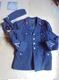 Ancien - Veste - Ceinture - Calot - 3 Pantalons - Service Pompiers - Pompiers