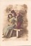 Couple , Femme Sur Un Banc - Patriotiques