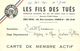 MILITARIA Carte 1958 Les Fils Des Tués  2 Scans - 1939-45