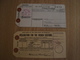 LOT DE 2 COUPONS  1946 - Other & Unclassified