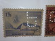 Delcampe - 12 Timbres Belgique Belgie Perforés Perforé Perforés Perfin Perfins Stamp Perforated Perforations Diverses Voir Scanns - Non Classés