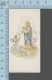 Netherland - Offrande De Fleurs Par Des Anges à L,enfant Jésus - Holy Card, Image Sainte Pieuse, Santini - Devotion Images