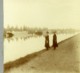 Belgique Schoten Hof Canal De Herentals? Ancienne Photo Stereo Amateur 1919 - Old (before 1900)