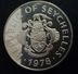 SEYCHELLES 50 RUPEES 1978 SILVER PROOF "Conservation" Free Shipping Via Registered Air Mail - Seychelles