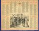 (CALENDRIER) ALMANACH 1898 Des Postes Et Telegraphes (le Jardin D Acclimatation) - Formato Grande : ...-1900