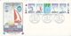 AMERICA'S CUP - 1987 OFFICIAL STAMPS -  10 BLOCS FEUILLETS  SUR FDC  + 1EX DU BLOC DENNIS CONNER - Salomon (Iles 1978-...)