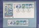 AMERICA'S CUP - 1987 OFFICIAL STAMPS -  CARNET SOUVENIR AVECFDC ET BLOC  FEUILLET - - Solomon Islands (1978-...)