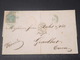 ESPAGNE - Lettre Pour La France En 1870 , Affranchissement Plaisant - L 11201 - Lettres & Documents