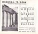 Brochure Toerisme Tourisme - Greece - Grèce Griekenland - Wagons Lits - Cook 1936 - Europa
