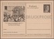 Pologne  Allemagne 1942. Entier Postal Touristique Perforé Druckprobe, Hirschberg (Jelenia Góra).fêtes Catacombes - Autres & Non Classés