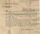 1816- Letter From STTETIN  To, Bordeaux  - Strange Rating !  " Fco Sarrebruck " + ALLEMAGNE /PAR / SARREBRUCK - Vorphilatelie