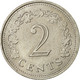 Monnaie, Malte, 2 Cents, 1972, British Royal Mint, SPL, Copper-nickel, KM:9 - Malta