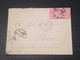 EGYPTE - Enveloppe Pour La France En 1891 , Cachet Ligne Bateau , Cachet D 'Alexandrie Au Verso - L 11338 - 1866-1914 Khédivat D'Égypte