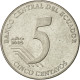 Monnaie, Équateur, 5 Centavos, Cinco, 2003, TTB, Steel, KM:105 - Ecuador