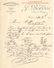 Lettre Commerciale Ancienne/J BORDES/ Quai De Bourgogne/ BORDEAUX/Malbec/Casteljaloux/1910            FACT291 - Bank & Versicherung