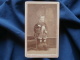 Photo CDV Chéri Rousseau à St Etienne - Jeune Garçon En Kilt (tartan écossais) Circa 1865 L320 - Old (before 1900)