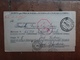 REGNO - Prigionieri Di Guerra - Biglietto Spedito Dall'Italia A Internato Civile Nella Rhodesia Del Sud + Spese Postali - Poste Militaire (PM)