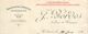 Lettre Commerciale Ancienne/ Représentation-Commission-Consignation/J. BORDES/Quai De Bourgogne/BORDEAUX/1912   FACT299 - Bank En Verzekering