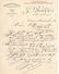 Lettre Commerciale Ancienne/ Représentation-Commission-Consignation/J. BORDES/Quai De Bourgogne/BORDEAUX/1912   FACT300 - Banque & Assurance