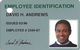 Employee ID Card - Other & Unclassified