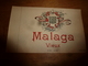 1920 ? Spécimen étiquette De Vin MALAGA Vieux ,n° 603 ,déposé, Imp. G.Jouneau  3 Rue Papin à Paris - Armures