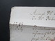 GB Vorphila Brief 1742 Aberdeen - ....of Saphock. Receipt / Rechnung. Sendung Von Geld! Schottland - ...-1840 Prephilately