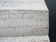 GB Vorphila Brief 1742 Aberdeen - ....of Saphock. Receipt / Rechnung. Sendung Von Geld! Schottland - ...-1840 Préphilatélie