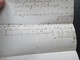 Delcampe - GB Vorphila Brief 1742 Aberdeen - ....of Saphock. Receipt / Rechnung. Sendung Von Geld! Schottland - ...-1840 Prephilately