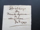 GB Vorphila Brief 1740 Interessanter Inhalt?? - ...-1840 Precursores