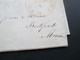 USA 1848 Brief Von Provincetwon Cape Cod Nach Bedford Massachusetts. Interessanter Inhalt! Schule / Lehrer / Küste Usw.. - …-1845 Prephilately