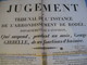 2 AFFICHES SUSPENSIONS HUISSIERS DELCROS GIRBELLE 1828 AVEYRON RODEZ AFFAIRE FUALDES - Afiches