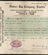 India 1940's Diabari Tea Company Share Certificate With Revenue Stamp # 10385A - D - F