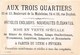 CHROMO   Pierrot Avec épée ( Escrime / Couper La Tête  ) AUX TROIS QUARTIERS ( Lith H. Bataille à Paris ) - Autres & Non Classés