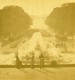 France Chateau De Versailles Fontaine 3 Militaires Ancienne Photo Stereo 1870 - Stereoscopic