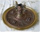 RARE ET MAGNIFIQUE ANCIEN BOUGEOIR D'EGLISE BRONZE & CUIVRE. REGENCE.  RELIGION ESOTERISME - Bronzes