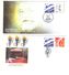 GREECE GRECE GREEK 8 COVERS WITH COMMEMORATIVE POSTMARKS AND VIGNETTES OF 2016 AND 2017 - Postembleem & Poststempel