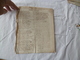 Chanson Poésie Manuscrit Vers Adressés à Mme La Duchesse Baronne De Latour Vœux Fin 18ème Surement - Manuskripte