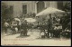 RB 1183 -  Max Fruchtermann Postcard Marche De Yeni Djami Constantinople Turkey Rare Odessa Paquebot Postmark - Turkey