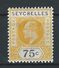 Seychelles SG 54, Mi 46 * MH - Seychelles (1976-...)