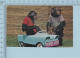 Floride - Monkey Car Driver, Singe Humanisé, Used In 1974 + Stamp  - Carte Postale PostCard - Animaux Habillés