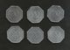 DEUTSCHLAND / GERMANY - NURNBERG STRASSENBAHN - 20 Pfennig (Monuments) - Lot Of 6 Tokens - Monétaires/De Nécessité