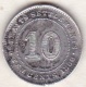 Straits Settlements , 10 Cents 1888 . Victoria. Argent. KM# 11 - Malaysie