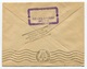 RC 6338 FRANCE ALGERIE 1947 1er VOL BONE PARIS COURRIER RETARDÉ AVION DETRUIT LETTRE COVER - Luftpost