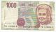 ITALIA , ITALIE , 1000 LIRES , 1990 , N° World Paper Money : 114 A - 1000 Lire