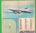 ALITALIA Airlines Avion Flight Aerei Busta Vuota X Carta D'imbarco 1959 - Europe