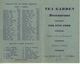 Carte Commerciale à 2 Volets/ Restaurant "Tea Garden"/ OTTAWA/ Canada / For Fine Food/ /1951      CAC112 - Canadá