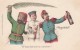 Artist Image Celebrating Alliance Between Russia France And Germany, C1900s Vintage Postcard - Events