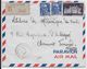 1953 - GUYANE - ENVELOPPE RECOMMANDEE Par AVION De SAINT LAURENT Du MARONI => CLERMONT-FERRAND - GANDON - Storia Postale