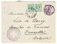 1921 Brief Der Commission Officielle De L'Union Swiss, Constantinople, Stempel Post Militaire Nach Brüssel - Militärpost (MP)